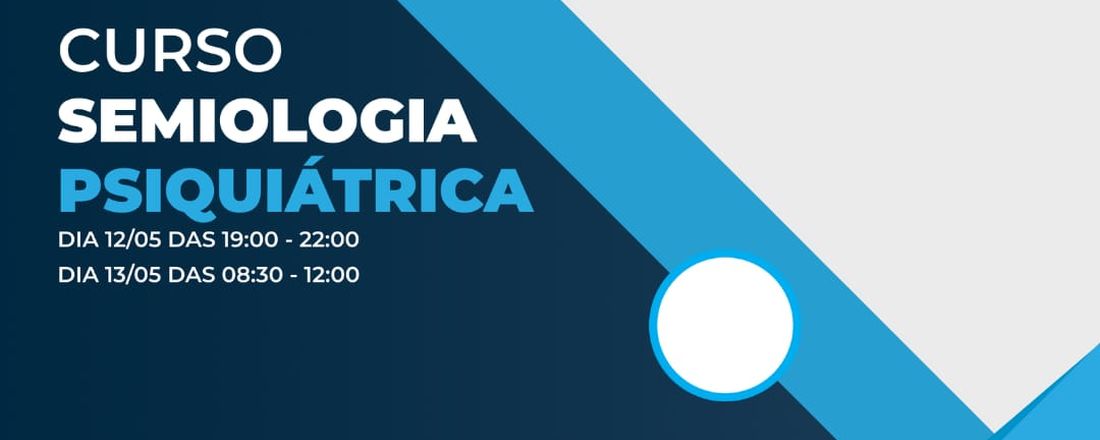 Curso de Semiologia Psiquiátrica