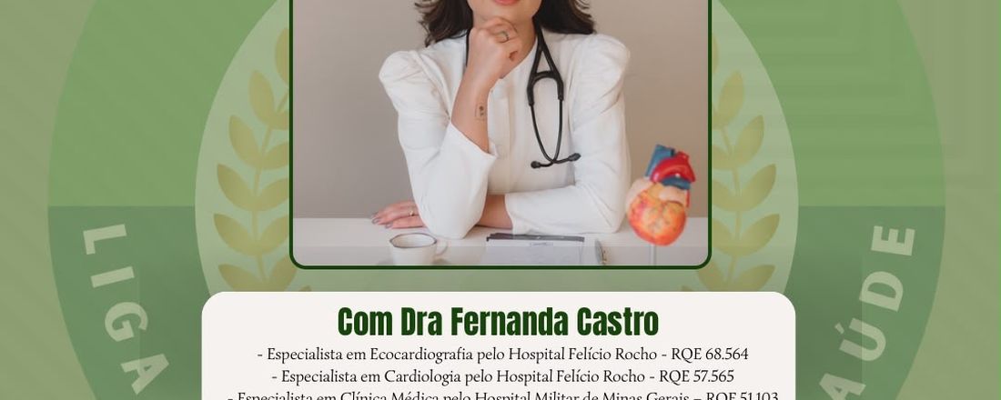 Aula aberta Prevenção Cardiovascular na Prática: o que todo futuro médico precisa saber
