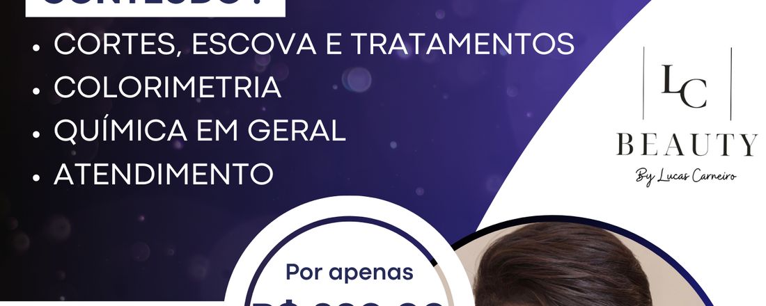 Curso para cabeleireiro iniciante