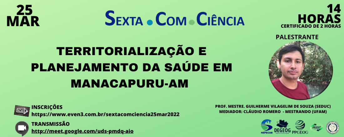 Sexta.Com.Ciência - Edição 25 de Março de 2022