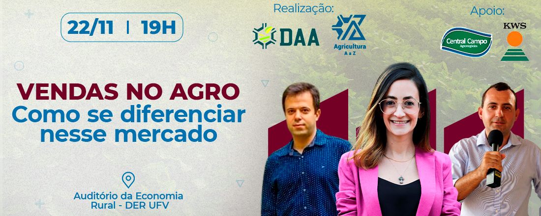 VENDAS NO AGRO - Como se diferenciar nesse mercado