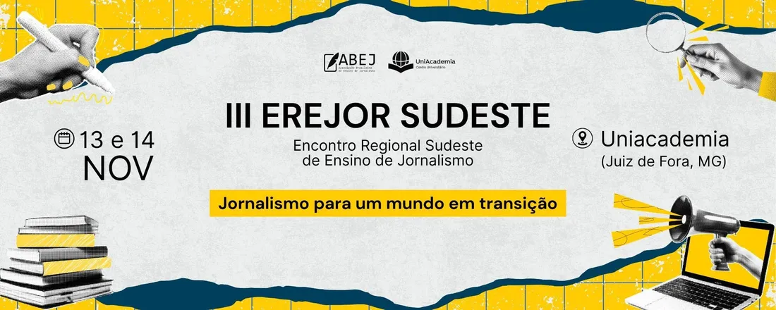 3º Encontro Regional Sudeste de Ensino de Jornalismo (EREJor Sudeste)