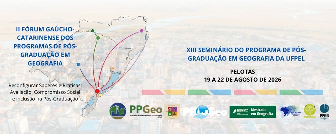 II Fórum Gaúcho-Catarinense dos Programas de Pós-Graduação em Geografia