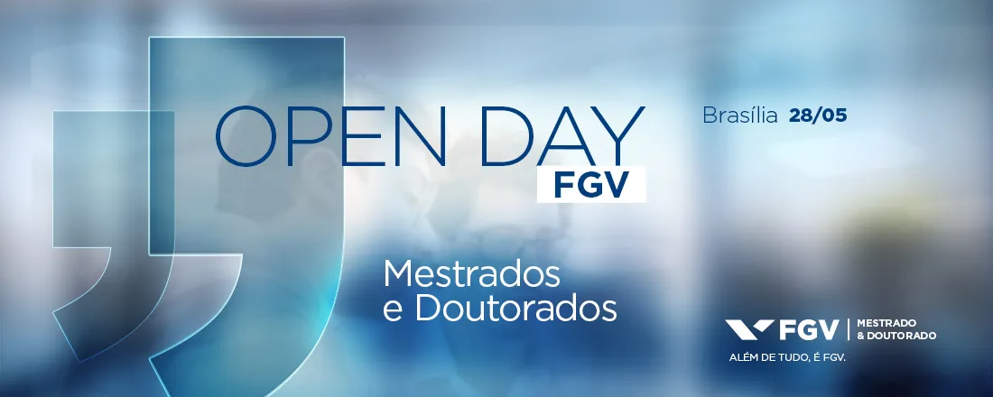 Open Day | Mestrados e Doutorados - Brasília