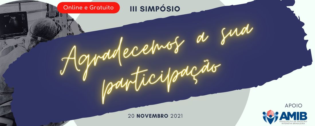 III Simpósio de Fisioterapia em Terapia Intensiva Adulto UNICAMP