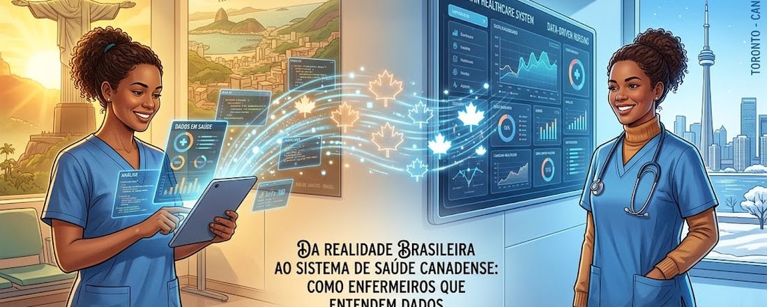 Da realidade brasileira ao sistema de saúde canadense: como enfermeiros que entendem dados abrem portas globais