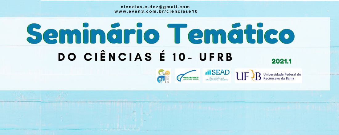 I Seminário Temático do Ciências é 10 - UFRB