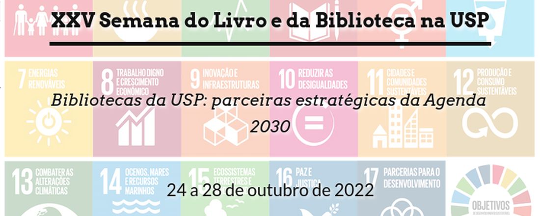 XXV Semana do Livro e da Biblioteca da USP