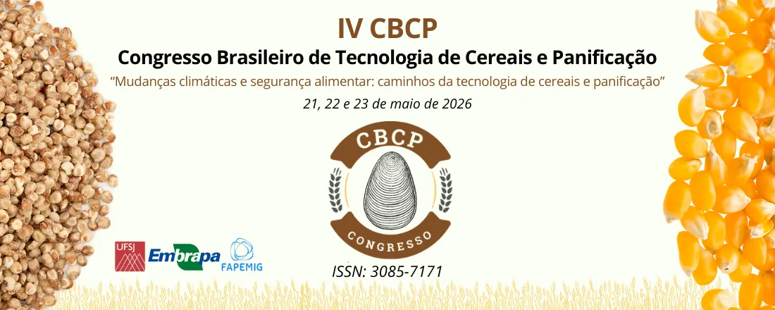 IV CBCP - Congresso Brasileiro de Tecnologia de Cereais e Panificação