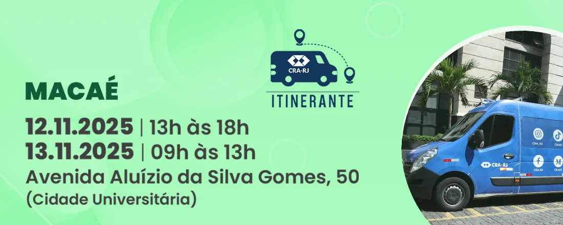 CRA-RJ Itinerante Macaé