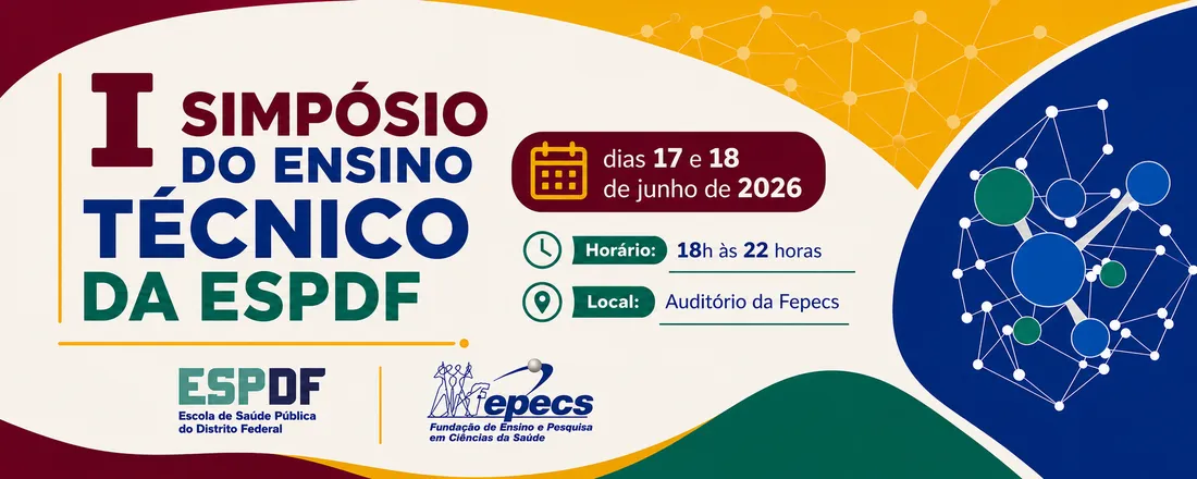 I SIMPÓSIO DO ENSINO TÉCNICO DA ESPDF