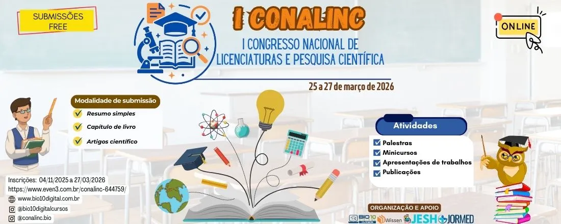 Congresso Nacional de Licenciaturas e Pesquisa Científica On-line (CONALINC)
