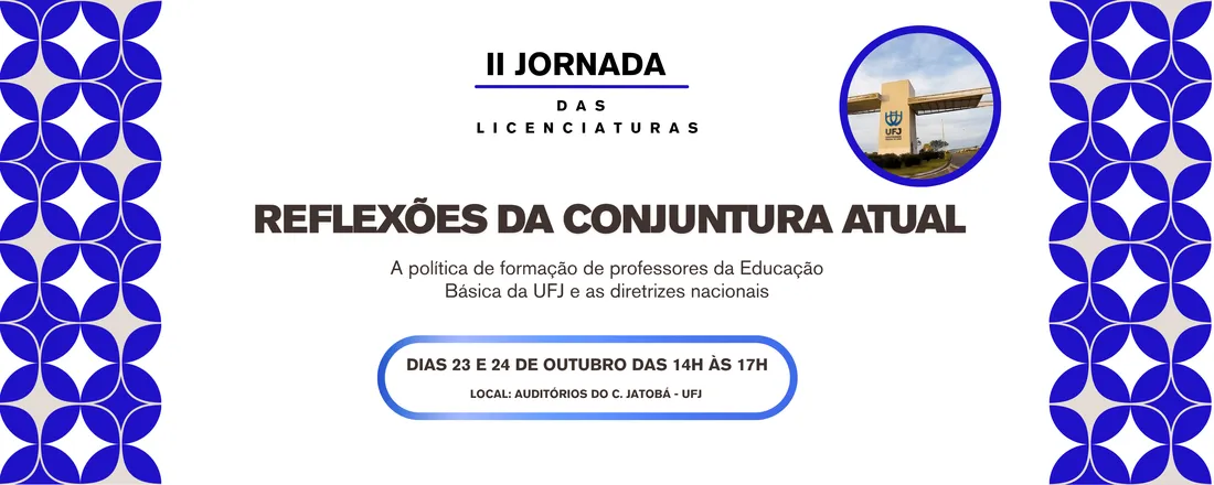 II Jornada das licenciaturas da Universidade Federal de Jataí