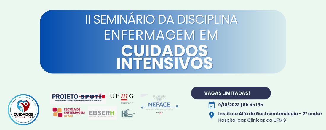 II Seminário da disciplina de Enfermagem em Cuidados Intensivos