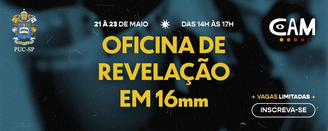 Cineclube Arlindo Machado: Oficina de Revelação em 16mm