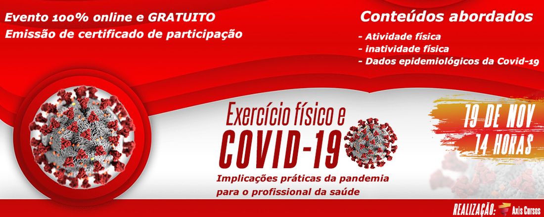 Exercício físico e covid 19: implicações práticas da pandemia para o profissional da saúde