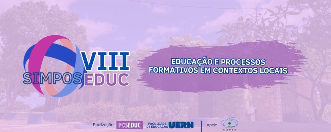 VIII SIMPÓSIO DE PÓS-GRADUAÇÃO EM EDUCAÇÃO