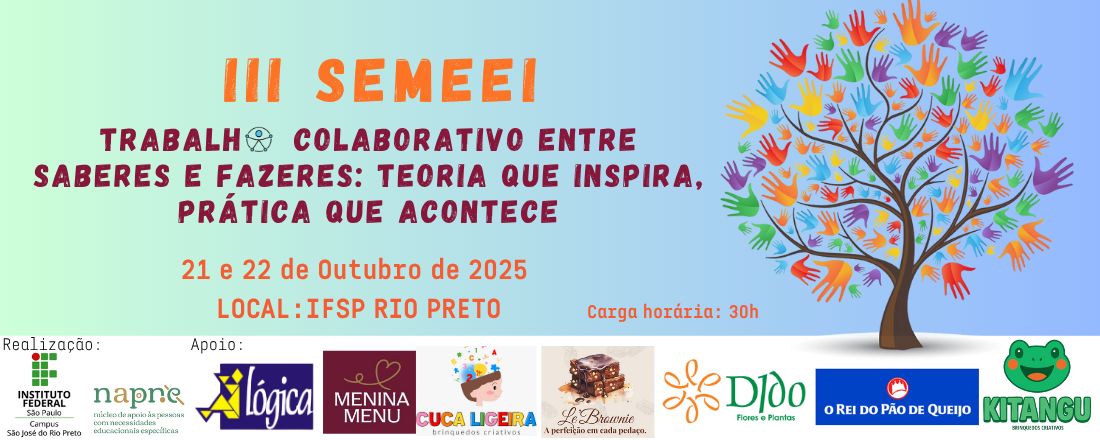 III Semana da Educação Especial e Inclusiva do IFSP São José do Rio Preto