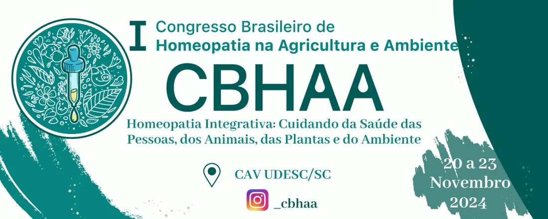 I Congresso Brasileiro de Homeopatia na Agricultura e Ambiente