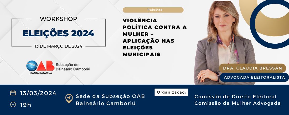 ELEIÇÕES 2024: VIOLÊNCIA POLÍTICA CONTRA A MULHER – APLICAÇÃO NAS ELEIÇÕES MUNICIPAIS