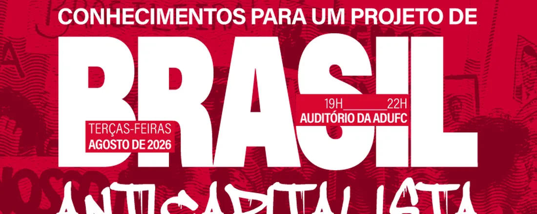 "Para pensar, de novo, um projeto de país", com o jornalista Antônio Martins