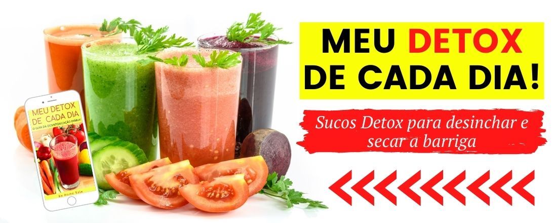 Sucos Detox - Tenha uma Vida Saudável com SUCOS DETOX Seca Barriga