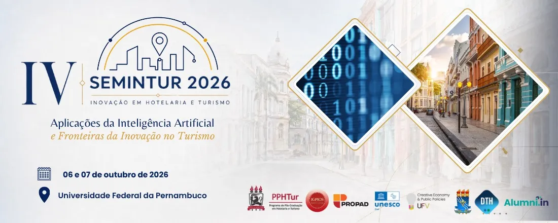 IV SEMINTUR 2026 - Inovação em Hotelaria e Turismo