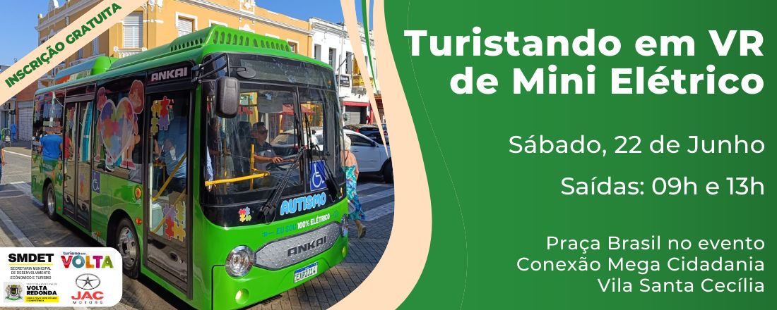 Turistando em VR de mini elétrico