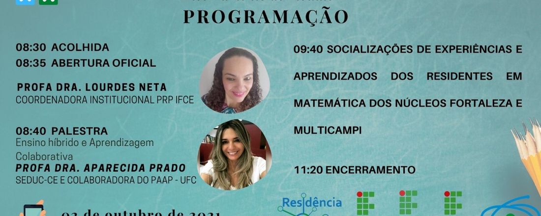 II DIÁLOGO REFLEXIVO DA RESIDÊNCIA EM MATEMÁTICA