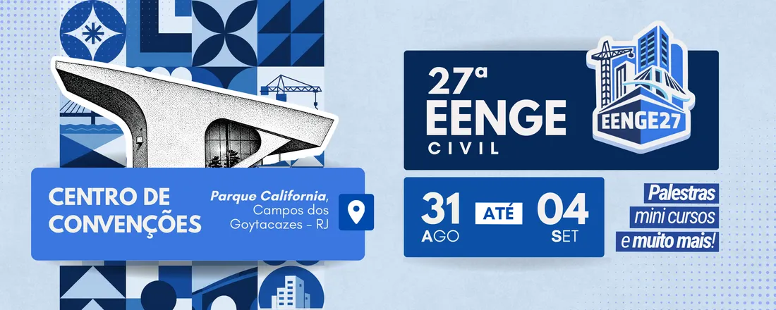 27° Encontro da Engenharia Civil (EENGE CIVIL)