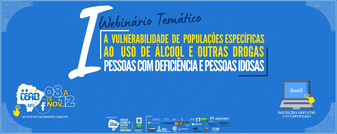 A VULNERABILIDADE DE POPULAÇÕES ESPECÍFICAS AO USO DE ÁLCOOL E OUTRAS DROGAS: PESSOAS COM DEFICIÊNCIA E PESSOAS IDOSAS