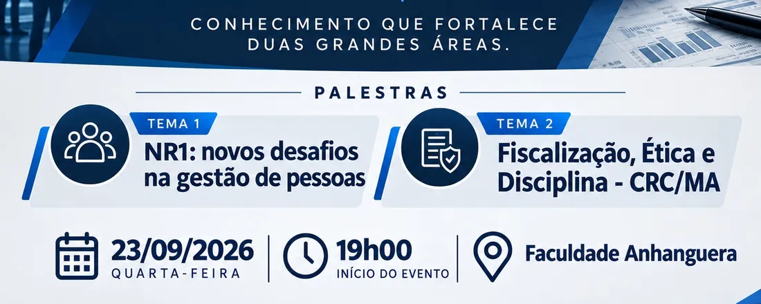 CONHECIMENTO QUE FORTALECE DUAS ÁREAS