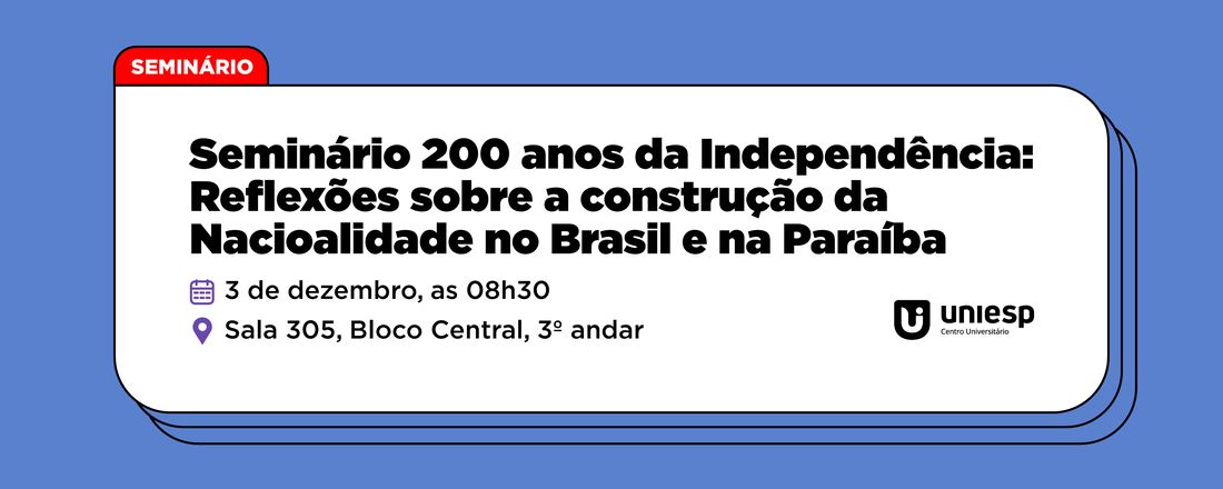 Seminário de 200 anos de Independência