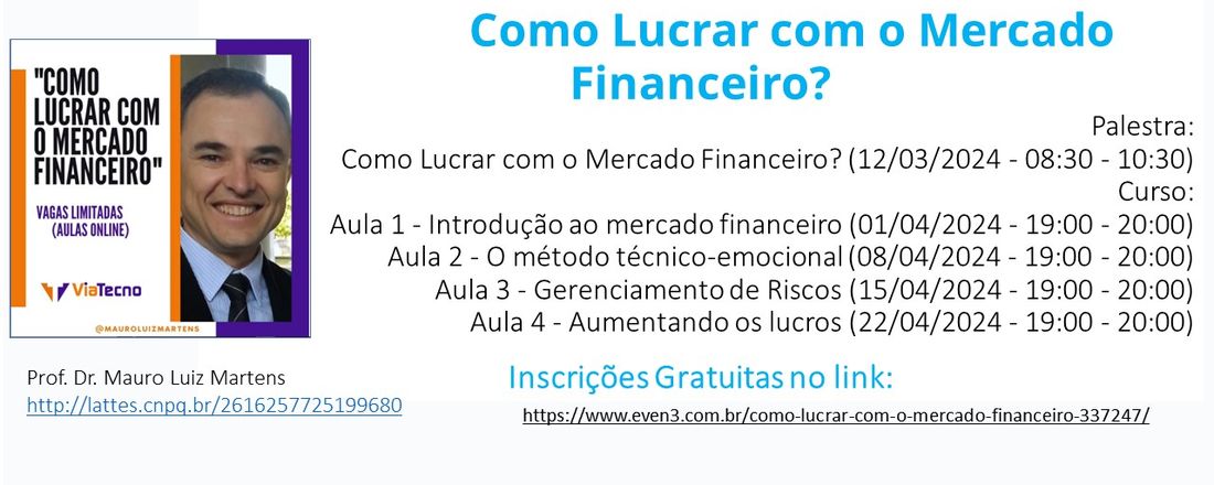 Como Lucrar com o Mercado Financeiro