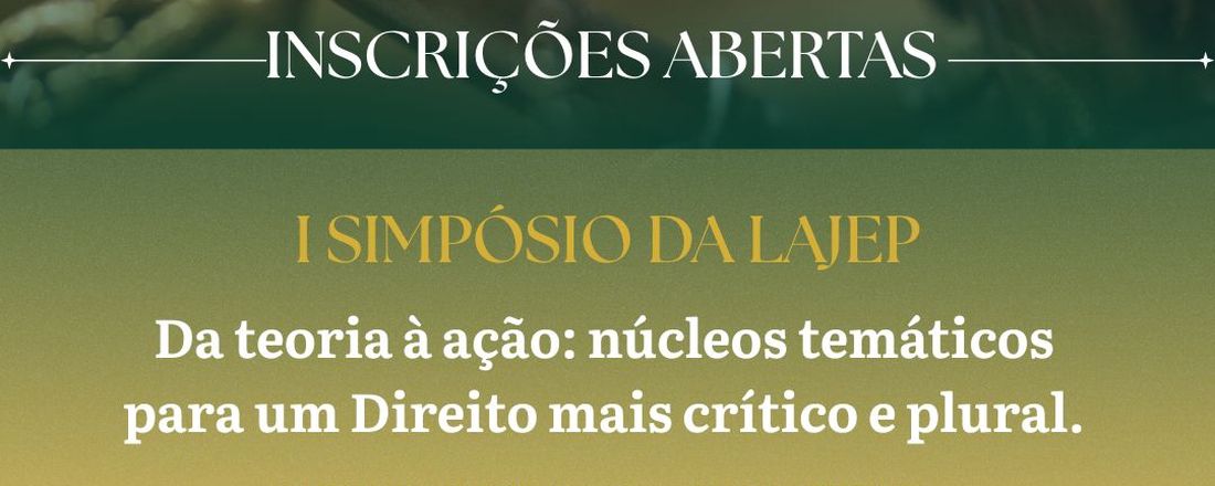 I Simpósio da Liga Acadêmica Jurídica Elo Penal