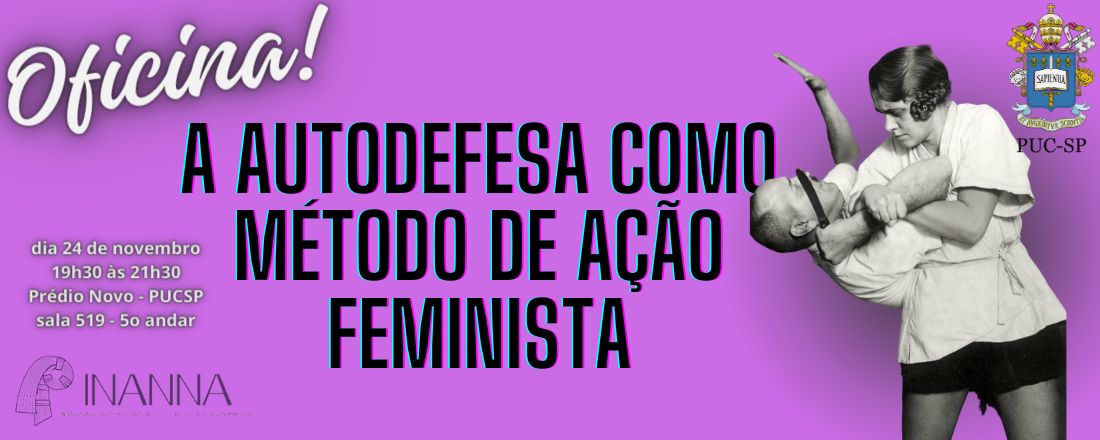 Oficina: Autodefesa como método de ação feminista