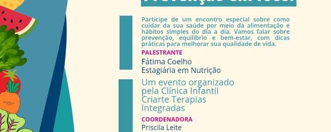 Whokshop nutrição e qualidade de vida