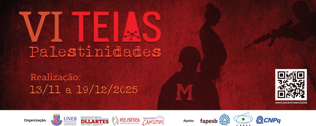 VI CONGRESSO INTERNACIONAL BRASIL IN TEIAS CULTURAIS: PALESTINIDADES