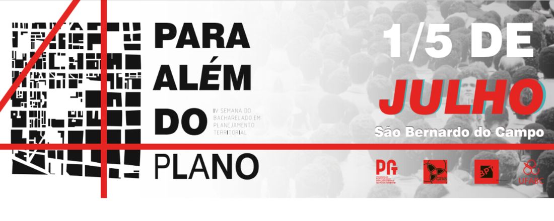 Para Além do Plano: 4ª Semana do Planejamento Territorial