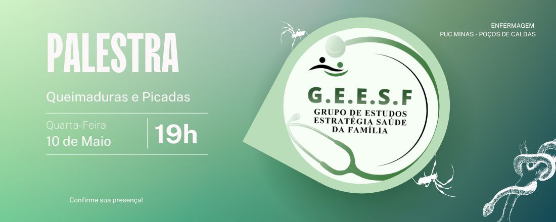 Palestra - Queimaduras e Animais Peçonhentos