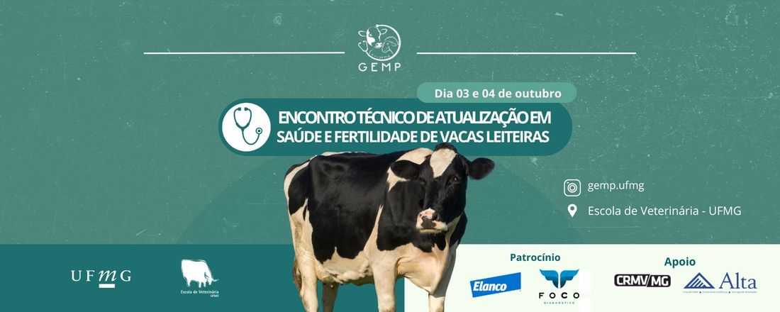 Encontro Técnico de Atualização em Saúde e Fertilidade de Vacas Leiteiras