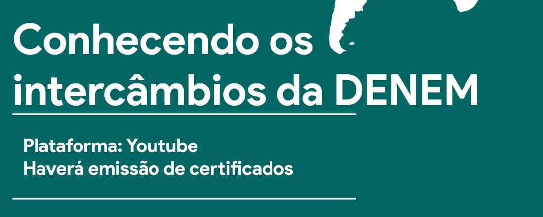 Café com Prosa: Conhecendo os intercâmbios da DENEM