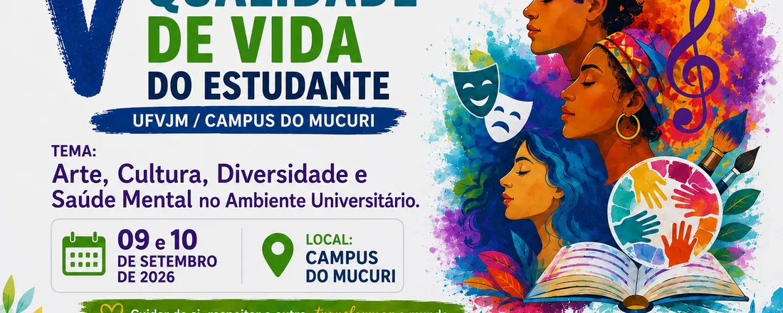 V SEMANA DE QUALIDADE DE VIDA DO ESTUDANTE - UFVJM/CAMPUS DO MUCURI