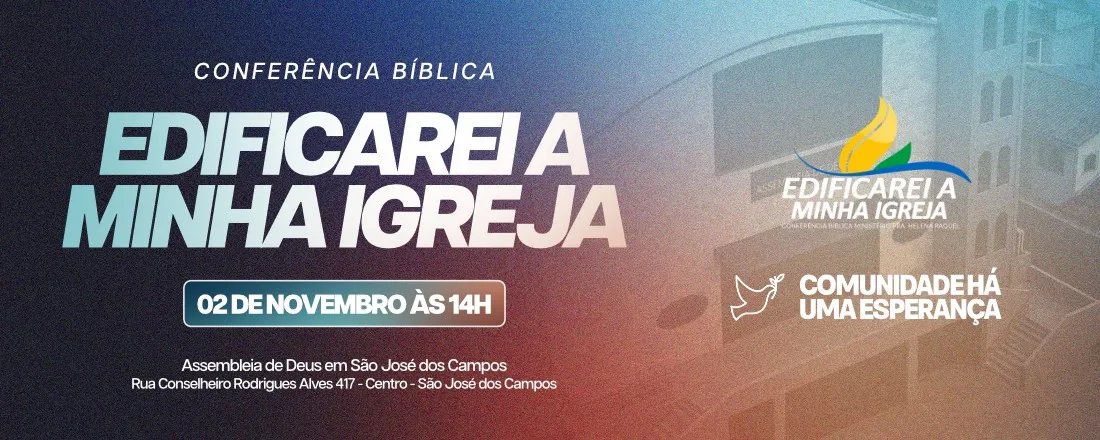 Edificarei a Minha Igreja 2026
