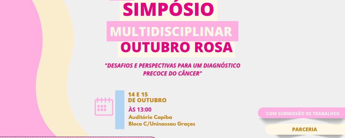 I SIMPÓSIO MULTIDISCIPLINAR OUTUBRO ROSA
