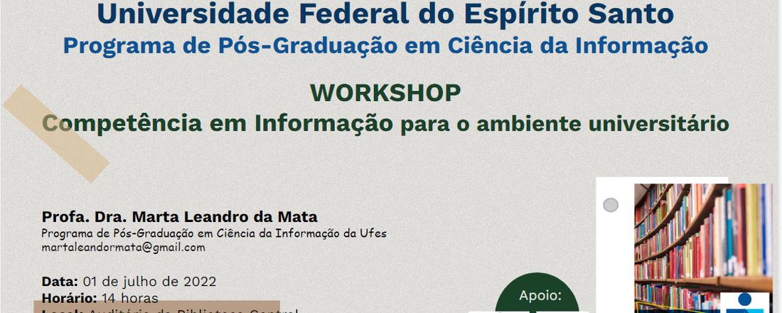 Competência em Informação para o Ambiente Universitário