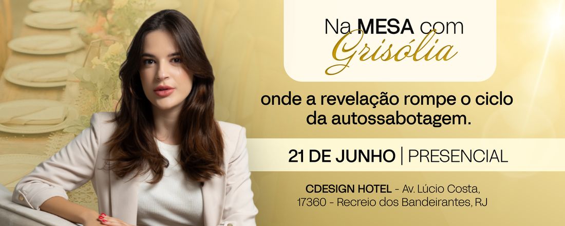 Na Mesa com Grisólia | Rio de Janeiro