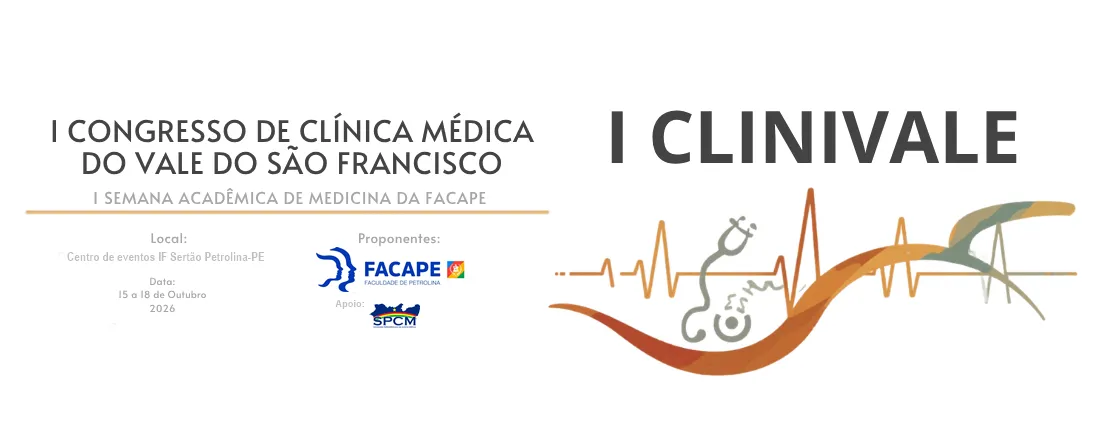 I CLINIVALE - CONGRESSO DE CLÍNICA MÉDICA DO VALE DO SÃO FRANCISCO