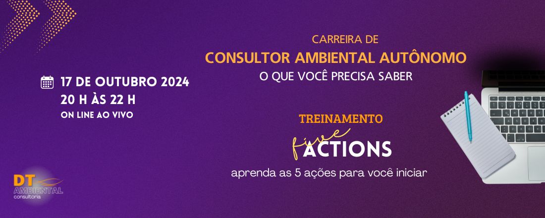 Consultor Ambiental Autônomo - Five Actions