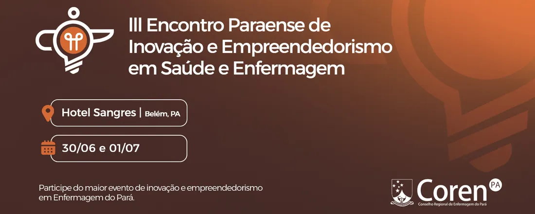 O MAIOR EVENTO DE INOVAÇÃO E EMPREENDEDORISMO DO PARÁ!